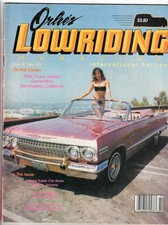 ORLIE'S LOWRIDING MAGAZINE NOVEMBER 1993 VINTAGE LOWRIDER HOT ROD CAR CULTURE picture