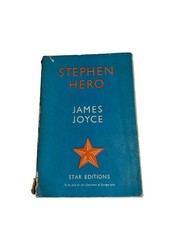 James Joyce Stephen Hero Star Editions Vintage PB picture