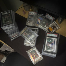 Selling my collection 100 card lots gaurenteed slab, hit, and pack liquidation picture