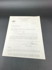 1958 Chevrolet Bulletin Letter Catalog Dealership picture