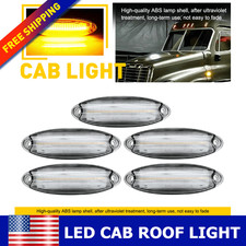 For 2008-up Freightliner Cascadia 5X Clear Lens 24LED Full Cab Roof Marker Light picture