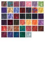 Fossil Fern Darks Strip-pies - 40 pcs / 2.5