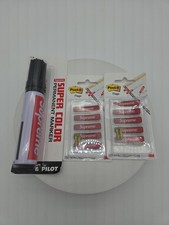 Supreme FW18 Pilot Black Permanent Marker Graffiti Super Color Post It Flag FW19 picture