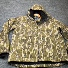 Carhartt Super Dux Mens L Mossy Oak Bottomland Camo Sherpa Lined Jacket OJ5001-M picture