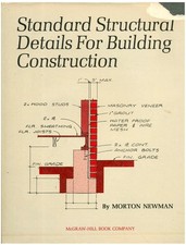 Standard Structural Details For Building Construction by Newman HC 1968  W8T picture