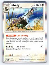 Silvally 070/084 Rare Pitch Black Pokemon Holo Lightly Played picture