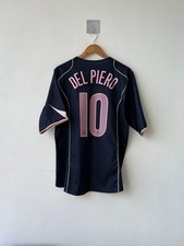 (L) Juventus 2004-05 Away Shirt Del Piero #10 Original Jersey Kit picture