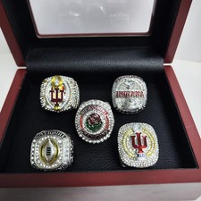 NCAA 2025-2026 Indiana Hoosiers Championship Ring Set with Box Size11 picture