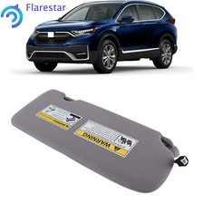 Sun Visor Left Driver Gray For Honda CR-V 2017-22 83280-TLA-A12ZB W/Mirror Light picture