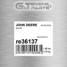 RE36137 DOOR fits JOHN DEERE (Surplus Open Box) picture