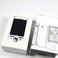 Rare Vintage HTC Tattoo A3288 Phone White In Box Complete 2009 Vodafone picture