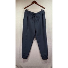 32 Degrees Heat Joggers Women XL Black Excellent Scuba Sweatpants picture
