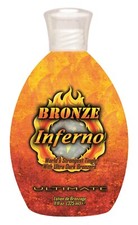 Ultimate BRONZE INFERNO Tingle Bronzer Tanning Lotion 11 oz. picture