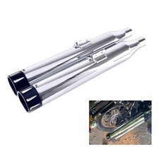 SHARKROAD Premium Chrome Slip On Muffler 3.5