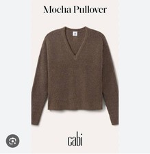 Cabi New NWT Mocha  Pullover #4984 brown  Size XS - XL Was $169 picture