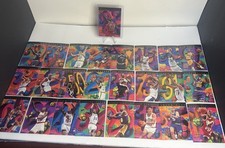 1995-96 NBA Hoops Number Crunchers COMPLETE SET (1-25) w/ MICHAEL JORDAN 🔥 LOOK picture
