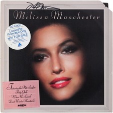 Melissa Manchester Autographed Melissa Manchester Album - BAS picture