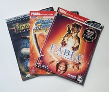 3 Video Game Guides Lot: Fable, Prince of Persia, Shamen King - Prima etc picture