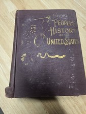 Antique Peoples History of The United States America 1895 picture
