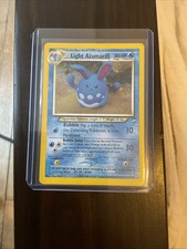 Pokemon TCG Light Azumarill Neo Destiny Holo Rare Card #13/105 Great Condition picture