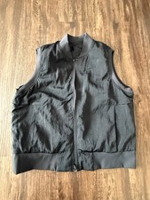Lululemon Non-Stop Bomber Vest Reversible Black Women’s Size 14 Primaloft picture