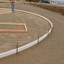 13 Pcs Plastic Concrete Forms for Walkway 5 x 73 Inches Flexible Concrete Fla... picture