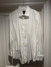 ROYAL OXFORD DRESS SHIRT Trim Fit size labeled 18 and 34/35 picture