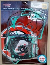 Complete Tusk Gasket Kit Top & Bottom End Set fits: Honda CRF450R 2002-2008 picture