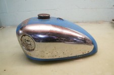 1958 BSA A10 R Rocket A10 A7 Golden Flash Pre-Unit *2538 BLUE Fuel Gas Tank picture