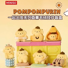 MINISO Pompompurin Let's Go Plush Scented Charm Blind Box Confirmed Figure Gifts picture