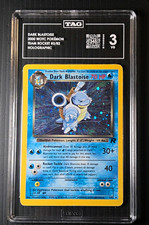 WOTC Dark Blastoise 3/82 Pokemon Team Rocket Holo EN 2000 TAG 3 picture