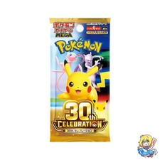 30th Celebration Booster Pack x1 Pokemon Card Japanese Mega M6a Sealed picture