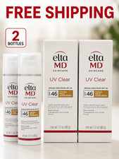 2set UV Tinted Broad-Spectrum Facial Sunscreen SPF46 1.7oz Exp 02/2029 2 Packs picture