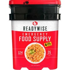 Readywise Emergency Food Supply, 124 servings + 4 Bonus servings, 10 lbs 15.1 oz picture