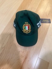 RARE NWT 100% Authentic Polo Ralph Lauren Exclusive Italy Italian Team Hat / Cap picture