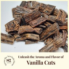 Bulk Vanilla Bean Cuts/ Splits, Vanilla Beans for Making Vanilla Extract - 16 Oz picture