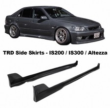 JDM Toyota OEM Altezza SXE10 Lexus IS300 TRD side skirts Graphite Grey picture