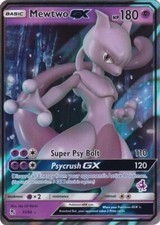 Mewtwo GX - 31/68 (Mewtwo Stamped) - Battle Academy Ultra Rare NM Pokemon TCG picture