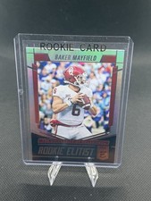 BAKER MAYFIELD 2018 PANINI DONRUSS ELITE ROOKIE ELITIST ROOKIE RC #RE-4 picture