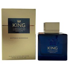 King of Seduction Absolute by Antonio Banderas Men EDT 3.3 / 3.4 oz New In Box picture