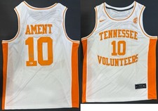 Nate Ament Autographed/Signed Tennessee Volunteers White Jersey Auto PSA Bucks picture