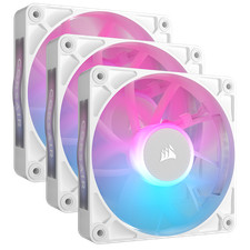 Corsair iCUE LINK RX120 RGB 120mm PWM Triple Fan Kit White Certified Refurb picture