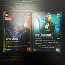 Viktor Vektor & Rogue Amendiares -2 Epic Rare Cyberpunk Bundle (30 RANDOM CARDS) picture
