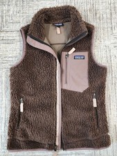 Patagonia Classic Retro X Vest High Pile Fleece Dark Brown Women’s Sz Small NWT picture
