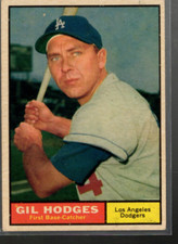 A0219- 1961 Topps #460 Gil Hodges - EX-MT (EXCELLENT MINT) picture