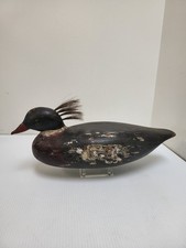 Vintage Red Breasted Merganzer Duck Decoy picture