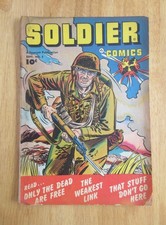 SOLDIER COMICS #5 (Fawcett/1952) *Pre-Code War* picture