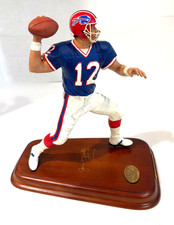 Jim Kelly Danbury Mint Buffalo Bills Figurine Statue Excellent picture