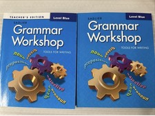 New Grammar Workshop Common Core Teacher & Student Edition Level Blue Sadlier picture
