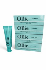 Ollie 10% nano HYDROXYAPATITE Clean Mint  toothpaste 1 oz tubes 4-pack picture
